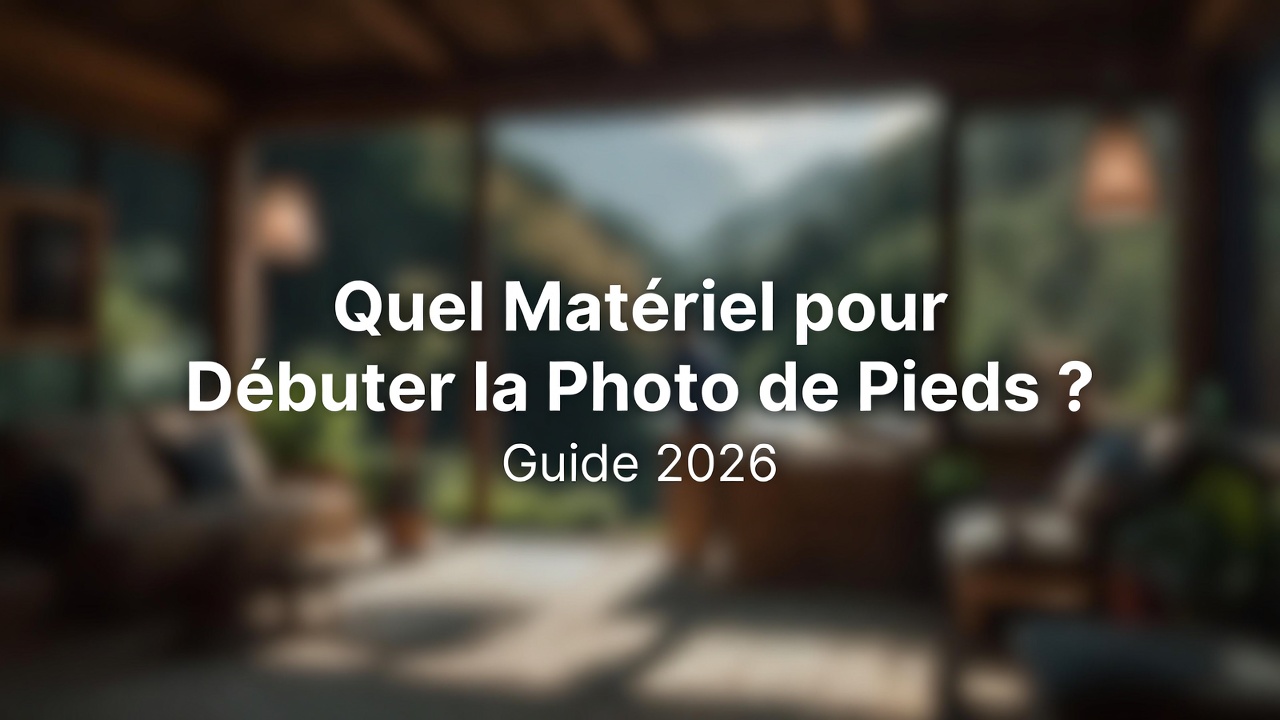 Quel Matériel pour Débuter la Photo de Pieds ? Guide 2026
